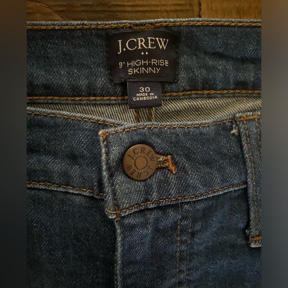 J. Crew Women’s High Rise Stretch Denim Jean, 30 - Picture 6 of 9